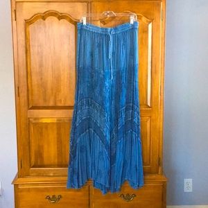 Soho Clothing Company/Denim Maxi Skirt